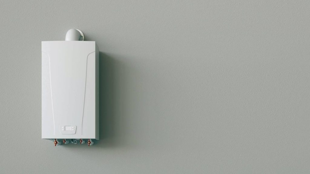 A white electronic device mounted on a wall, showcasing a sleek and modern design 